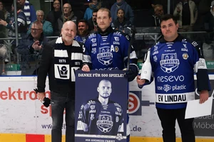 500 Spiele für Lindau: Andreas Farny.